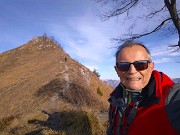 MONTE GIOCO (1366 m) da Forcella di Spettino con bel tramonto-5genn26-FOTOGALLERY